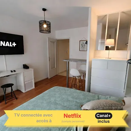 T1 Bis Renove Et Parking Apartament Grenoble